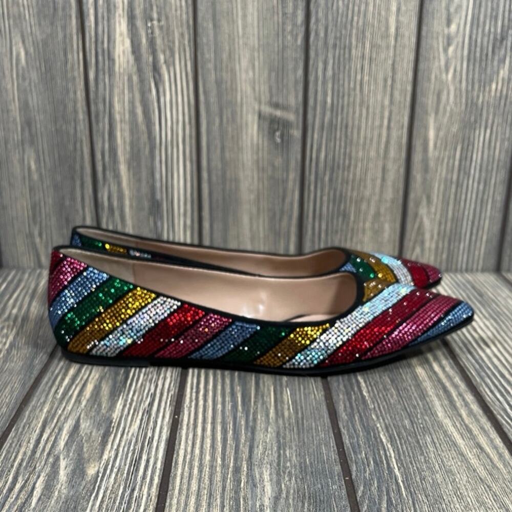 Mix No. 6 Multicolor Striped Flats